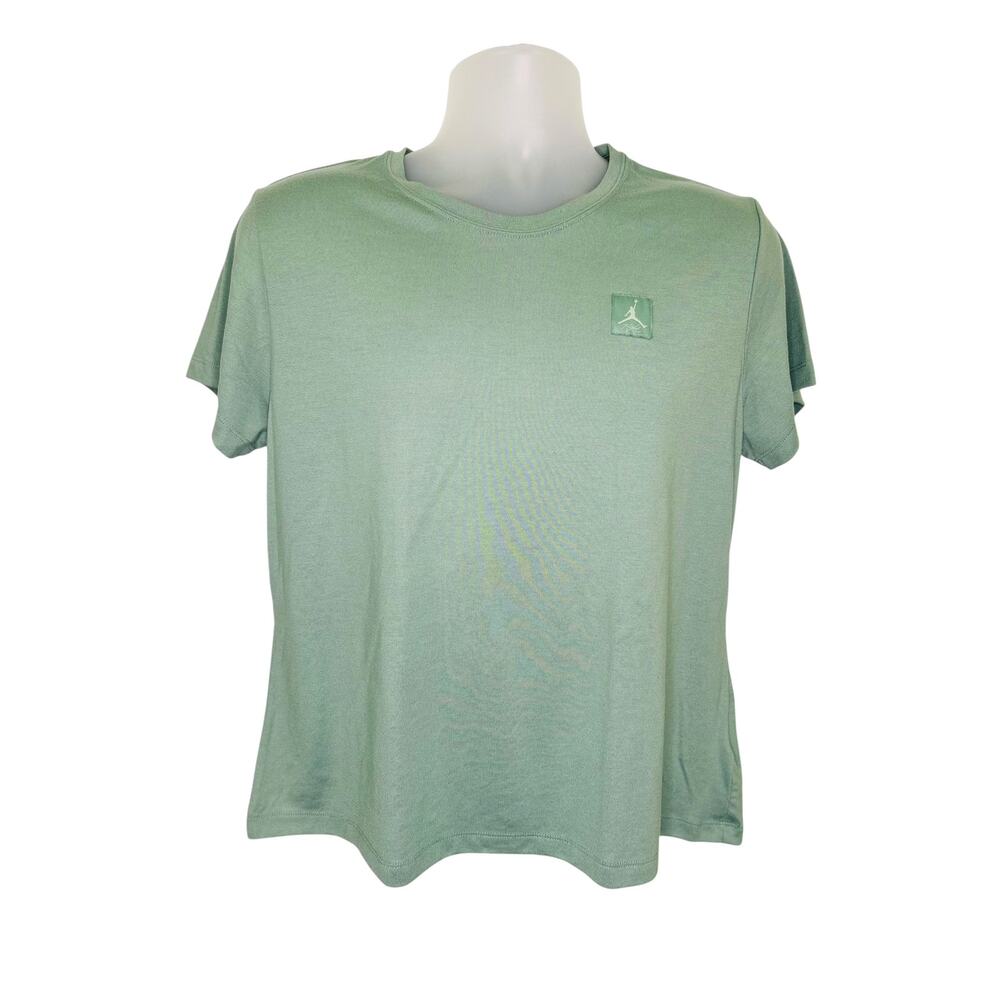Michael Jordan Boys Sage Green Cotton Modal Short Sleeve T-Shirt XL